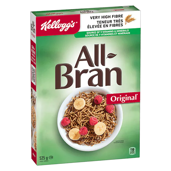 All-Bran Cereal Box