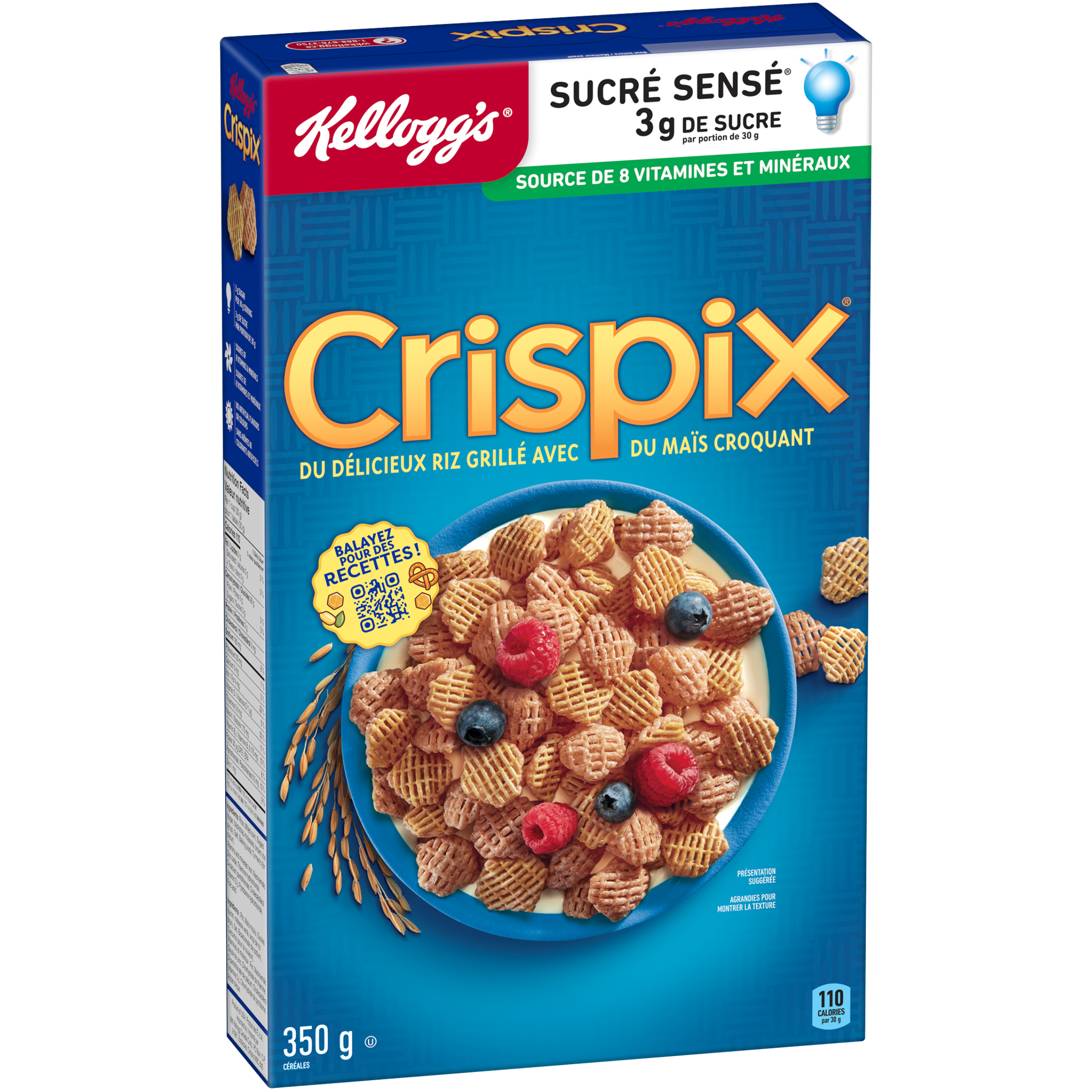 Crispix Cereal Box